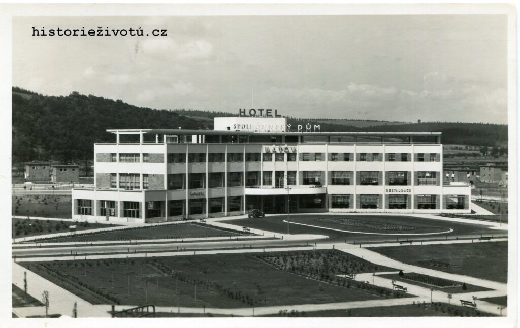 Otrokovice - Baťov Společenský dům 1941